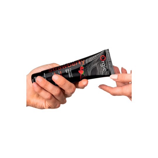 Lubrifiant eau Lube Tube fraise 100ml 2